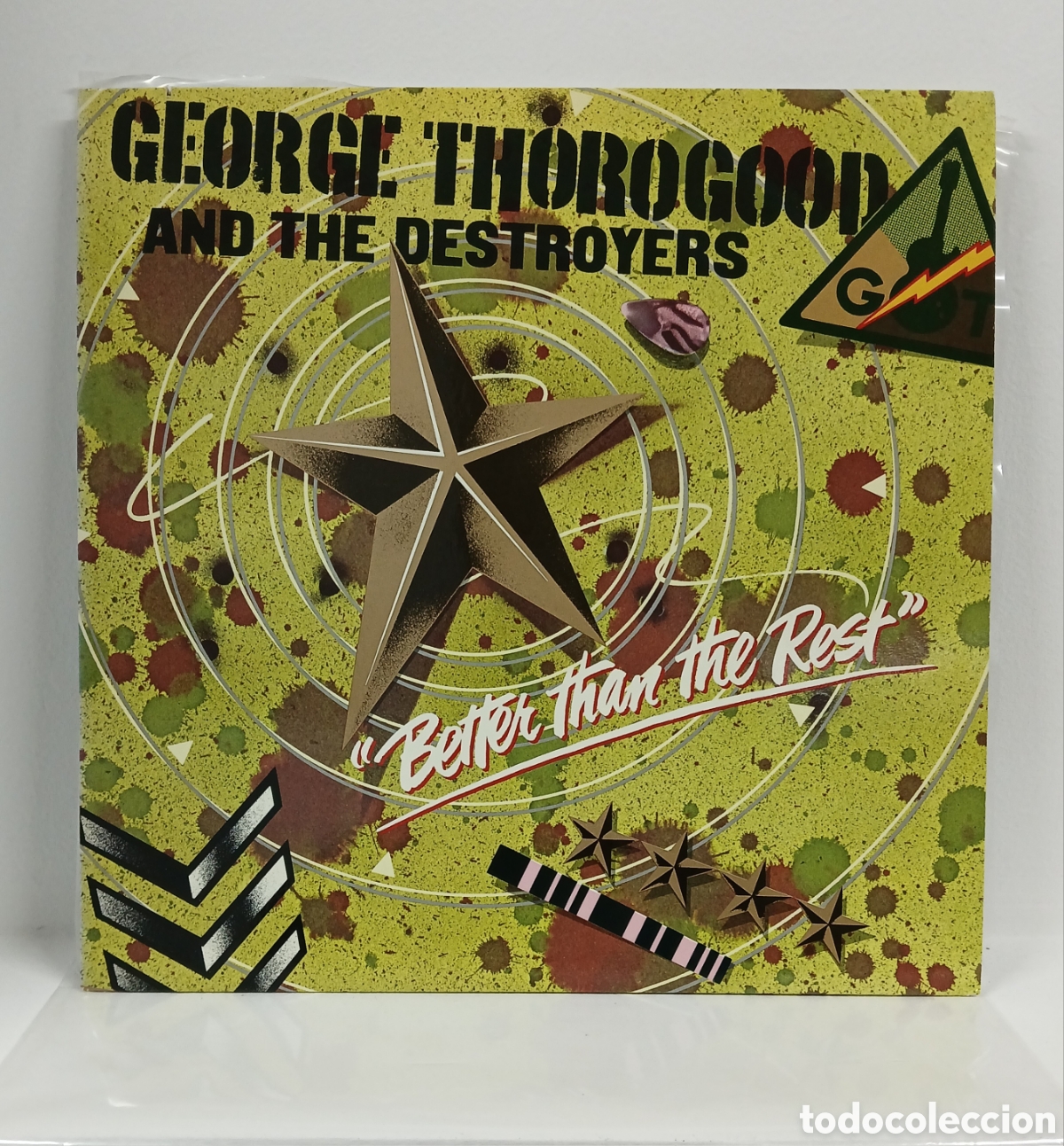 Vinyl records: GEORGE THOROGOOD & THE DESTROYERS &rdquo;BETTER THAN THE REST&rdquo; LP. ORIG. GERMANY. 1979 (VINILO,NM,COMO NUE