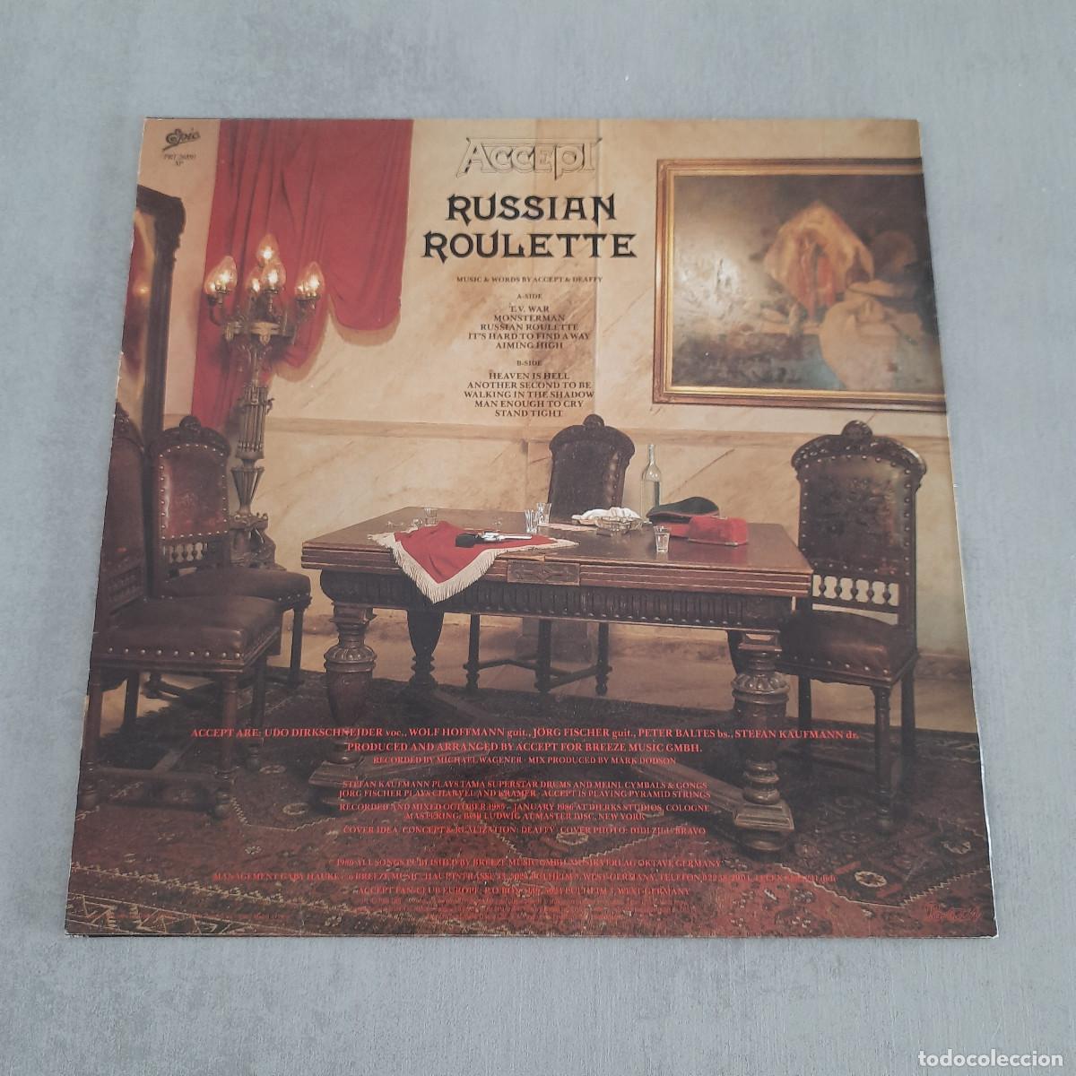 Discos de vinilo: Vinilo Accept - Russian Roulette - Foto 2
