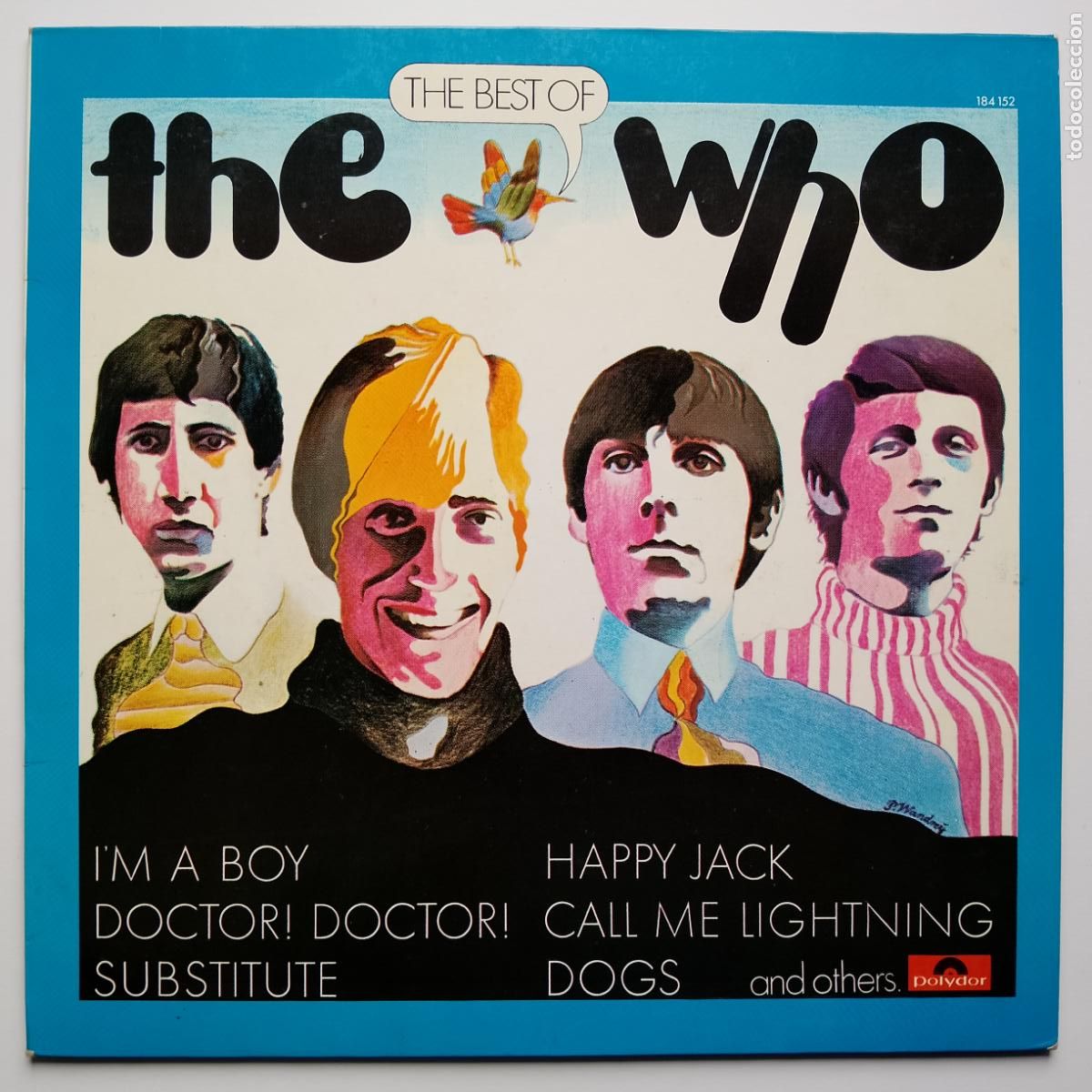 Discos de vinilo: The Who-The Best Of The Who (LP Polydor) RE clasico 1968. Pete Townshend. My Generation. Who's Next.