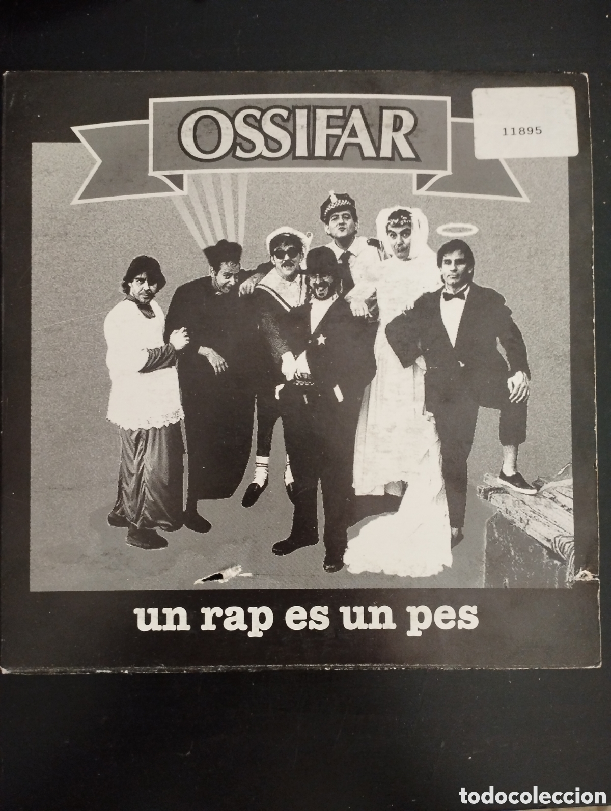Discos de vinilo: Ossifar &ndash; Un Rap Es Un Pes. 1991. Vinilo, 7&rdquo;, 45 RPM, Single. Blau &ndash; S-095