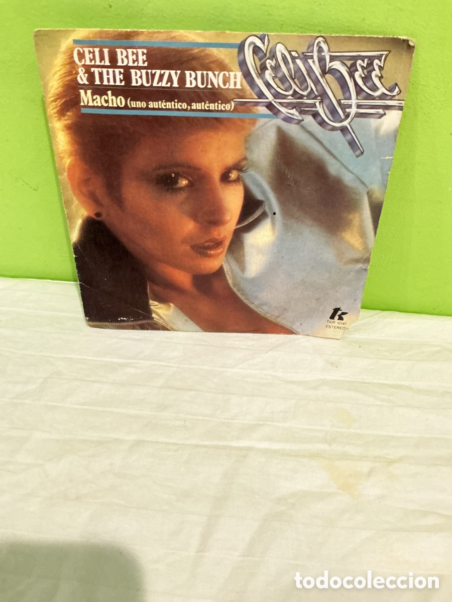 Discos de vinilo: CELI BEE & THE BUZZY BUNCH &ndash; MACHO &ndash; SINGLE 1978 - Foto 1