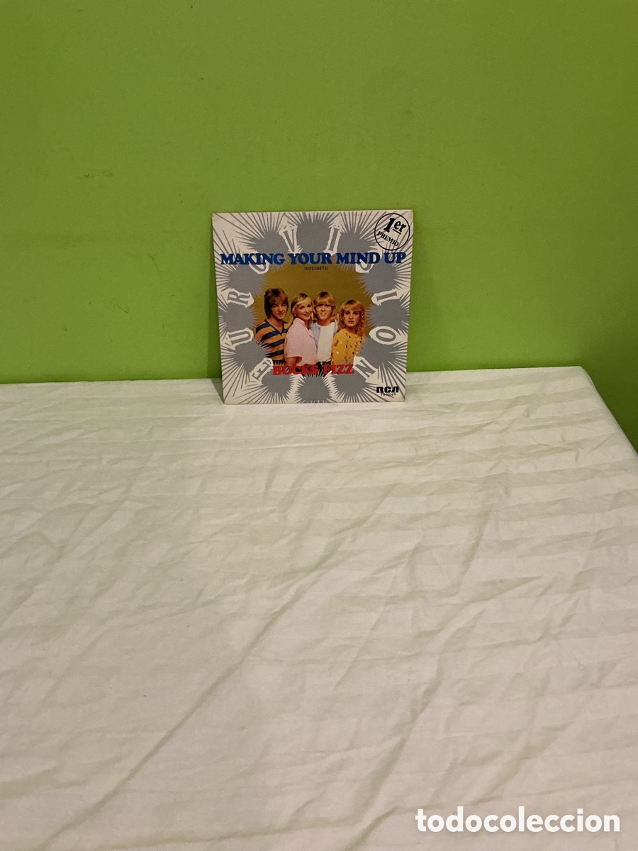 Discos de vinilo: BUCKS FIZZ &ndash; MAKING YOUR MIND UP &ndash; SINGLE 1981 - Foto 5