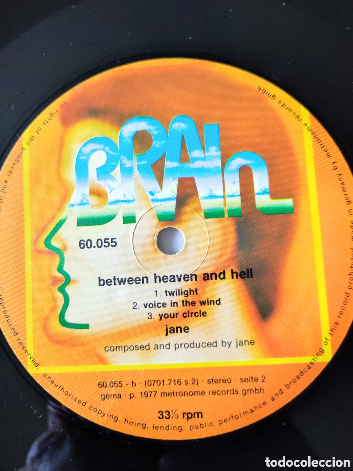 Discos de vinilo: JANE - BETWEEN HEAVEN AND HELL - Foto 5
