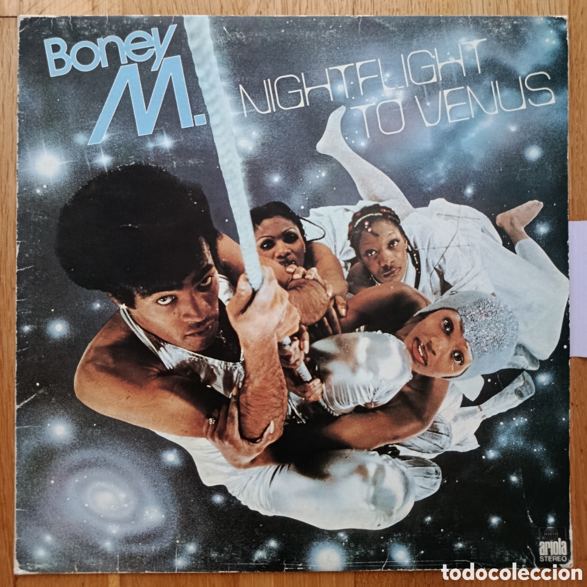 Discos de vinilo: Nightflight to Venus. Boney M. Vinyl - LP, Album, Repress, Stereo