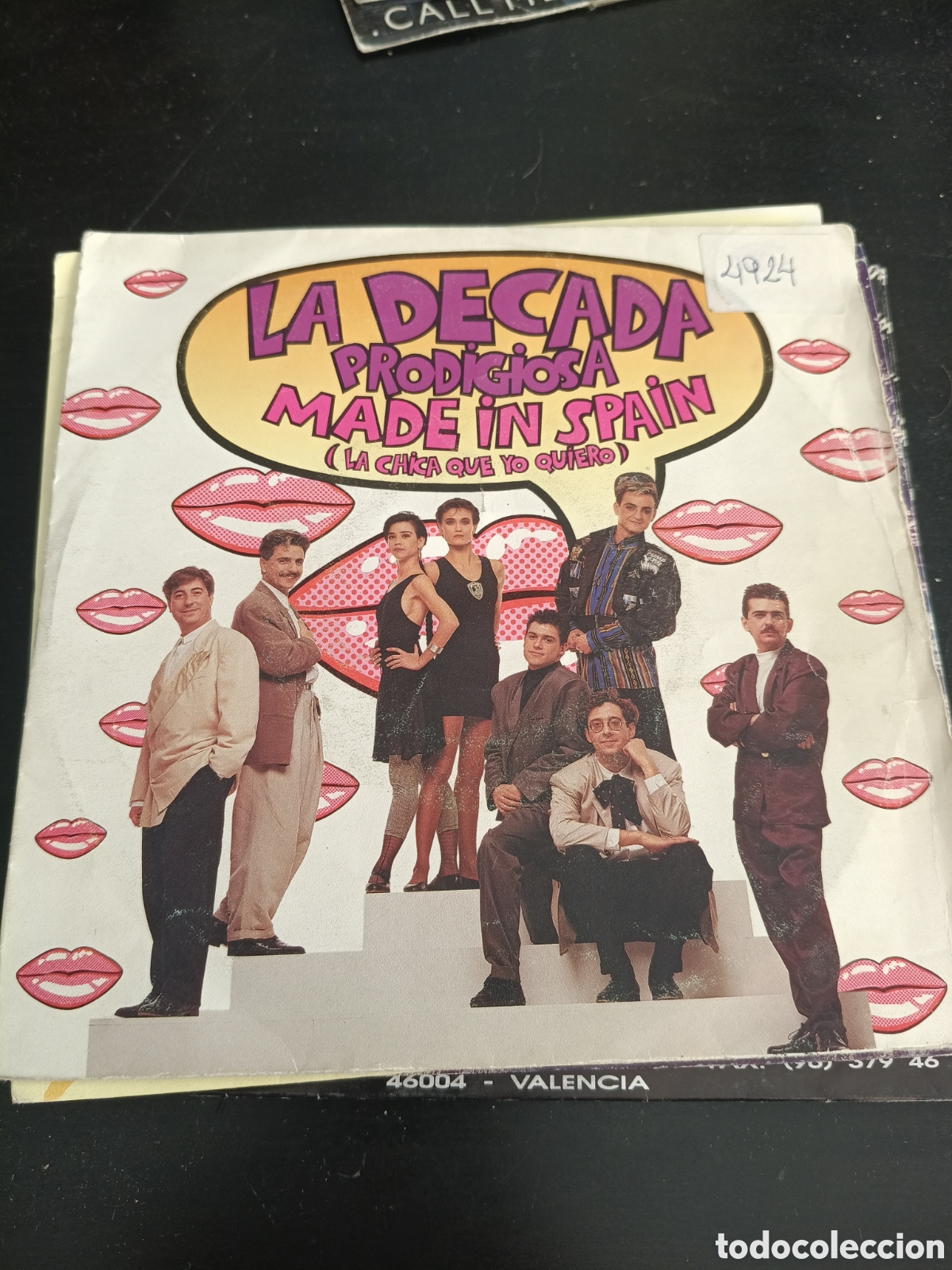 Discos de vinilo: La Decada prodigiosa &ndash; Made In Spain (La Chica Que Yo Quiero). Vinilo 7&rdquo; single 1988 Espa&ntilde;a