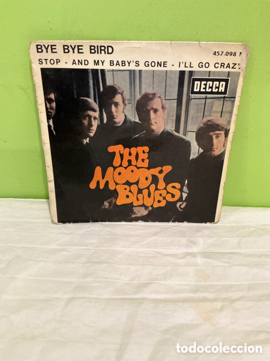 Discos de vinilo: THE MOODY BLUES &ndash; BYE BYE BIRD &ndash; EP FRANC&Eacute;S 1965
