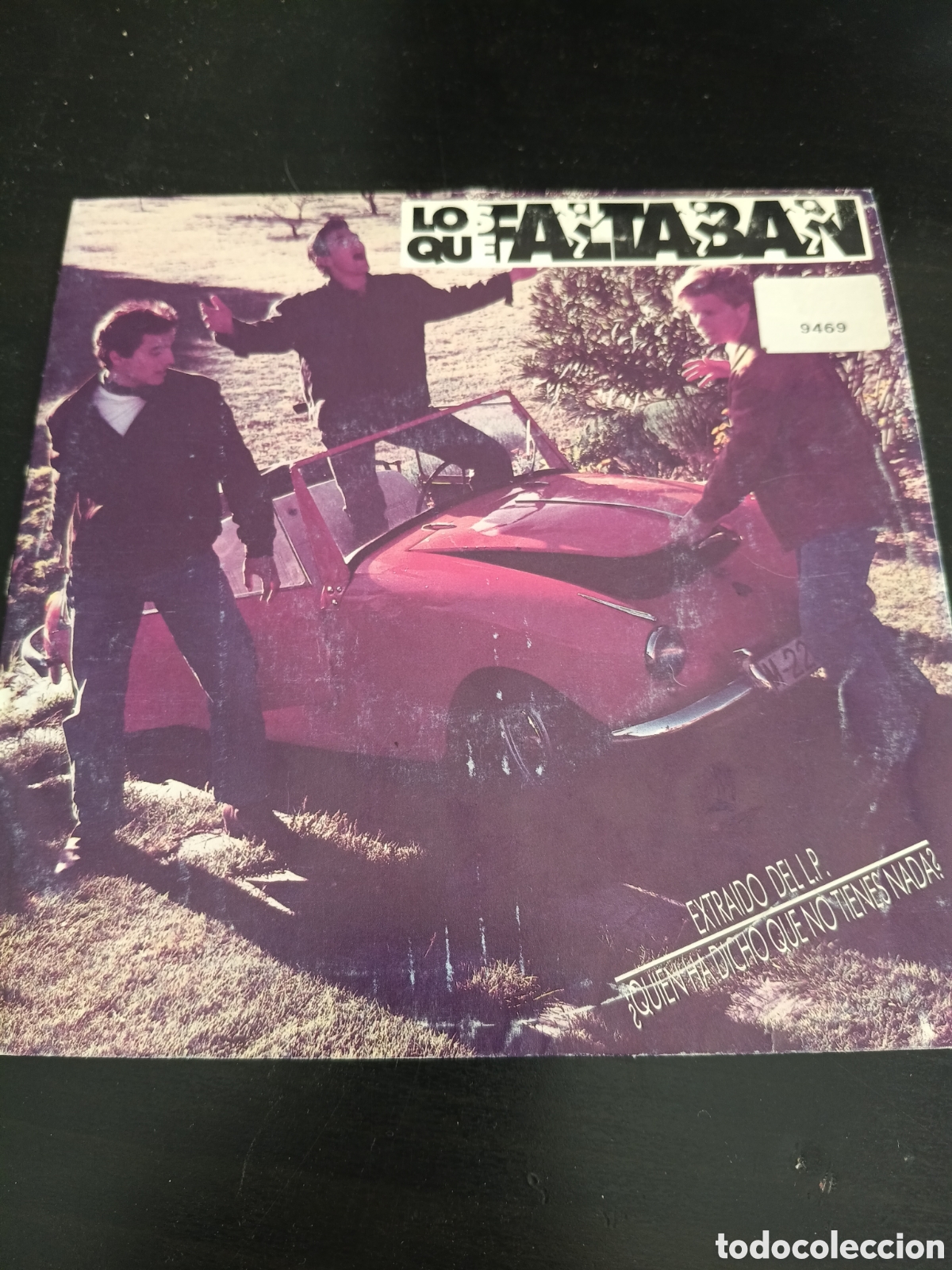 Discos de vinilo: Los Que Faltaban &ndash; No Me Rendir&eacute;. Vinilo 7&rdquo; single promo 1991 Espa&ntilde;a