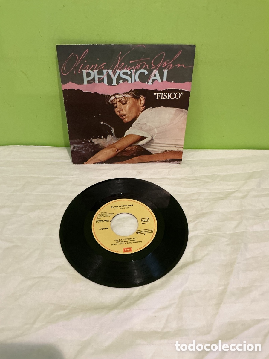 Discos de vinilo: OLIVIA NEWTON-JOHN &ndash; PHYSICAL &ndash; SINGLE 1981 - Foto 2