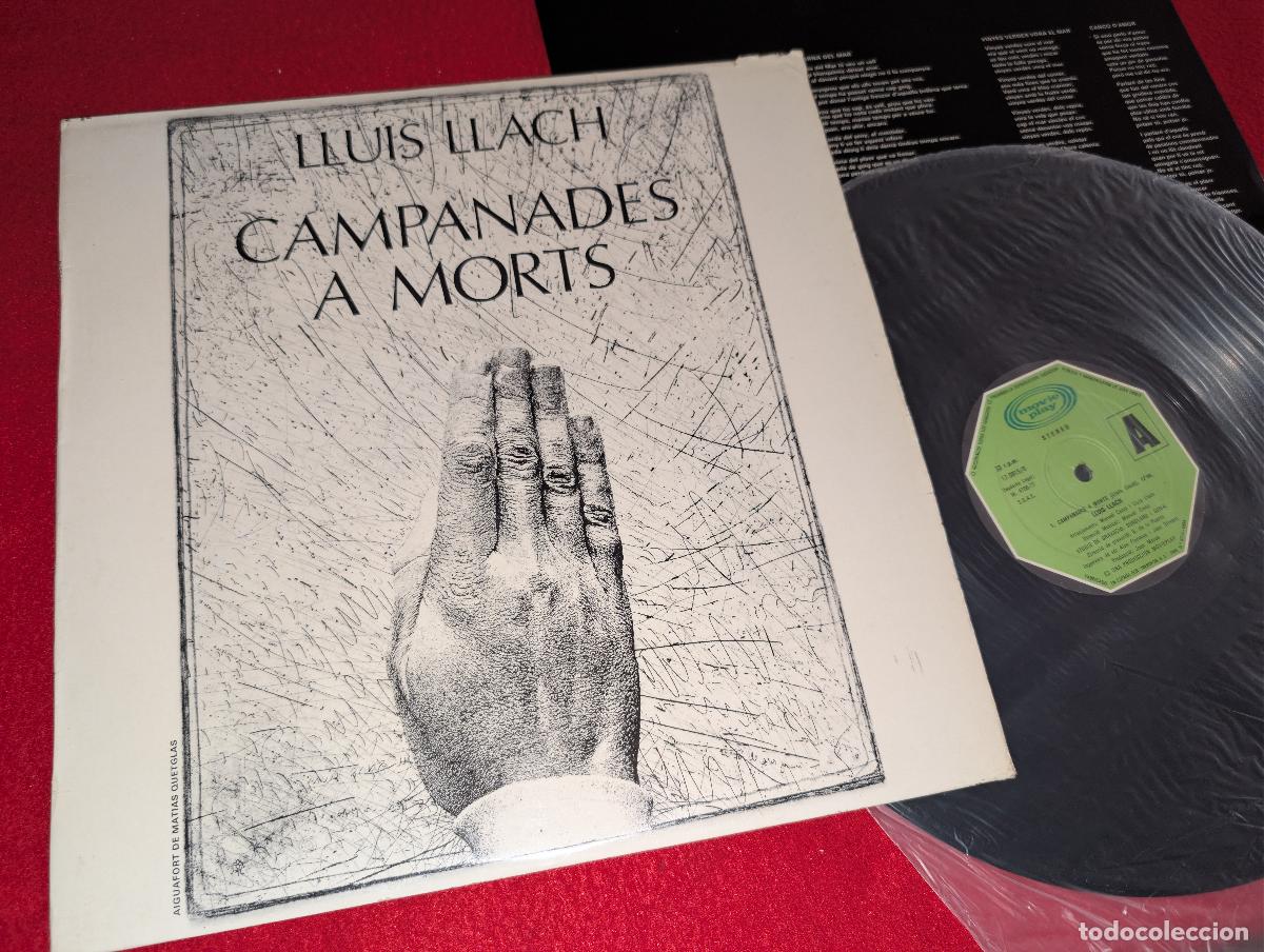 Discos de vinilo: LLUIS LLACH Campanades a morts LP 1977 Movieplay CATALA