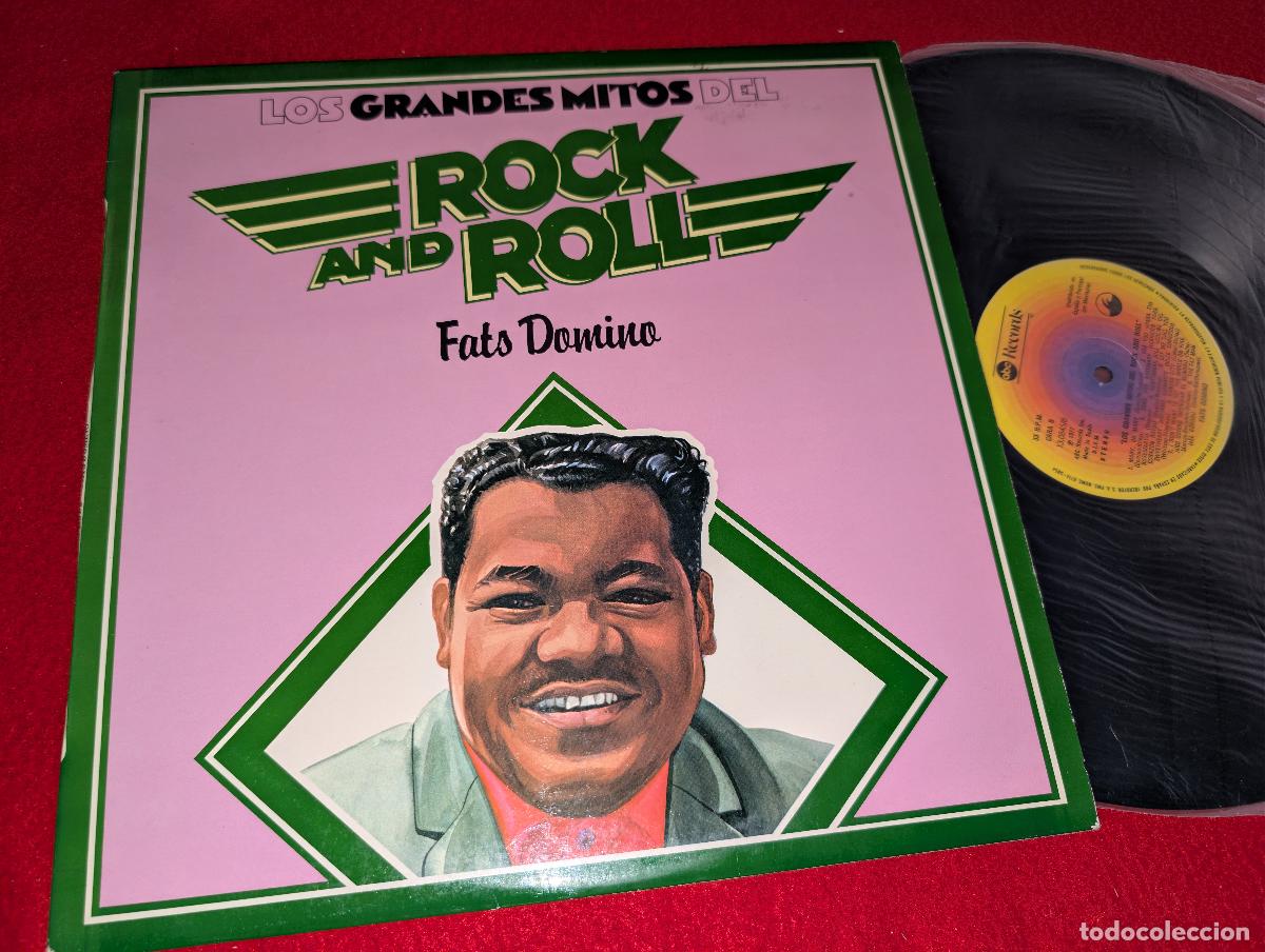 Discos de vinilo: FATS DOMINO Los grandes mitos del Rock and Roll LP 1977 ABC ESPA&Ntilde;A SPAIN