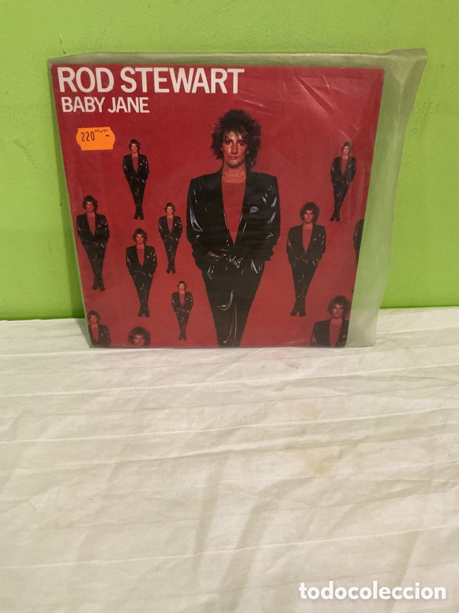 Discos de vinilo: ROD STEWART &ndash; BABY JANE &ndash; SINGLE 1983