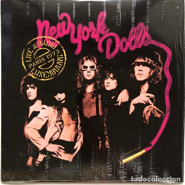 Discos de vinilo: New York Dolls * LP Vinilo Live At Radio Luxembourg (Paris 1973) * Precintado
