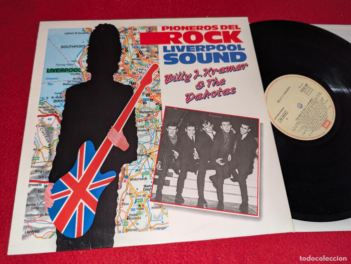 Discos de vinilo: BILLY J. KRAMER & THE DAKOTAS Pioneros del Rock Liverpool Sound LP 1986 EMI ESPA&Ntilde;A SPAIN