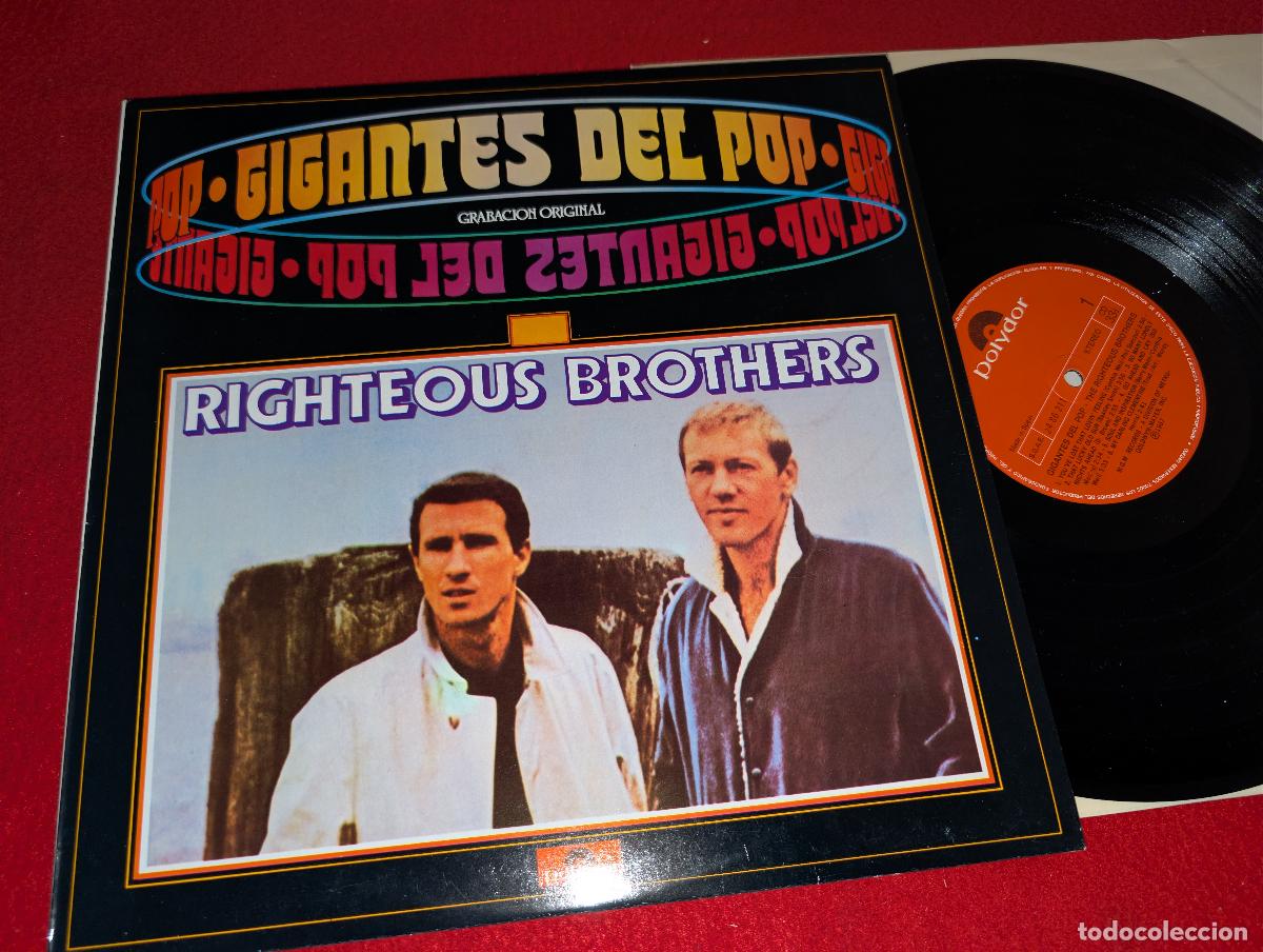 Discos de vinilo: THE RIGHTEOUS BROTHERS Gigantes del pop LP Polydor ESPA&Ntilde;A SPAIN