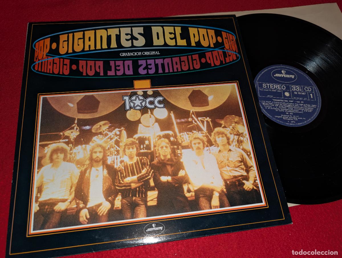 Discos de vinilo: 10CC 10 CC Gigantes del pop Vol.33 LP 1975 Mercury ESPA&Ntilde;A SPAIN