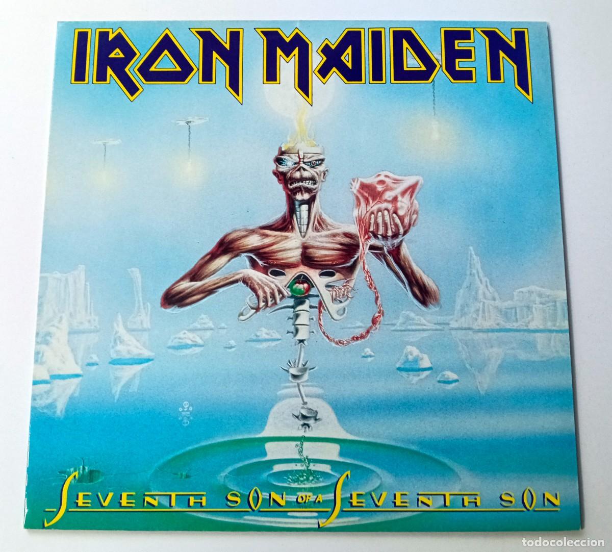 Discos de vinilo: LP IRON MAIDEN - SEVENTH SON OF A SEVENTH SON