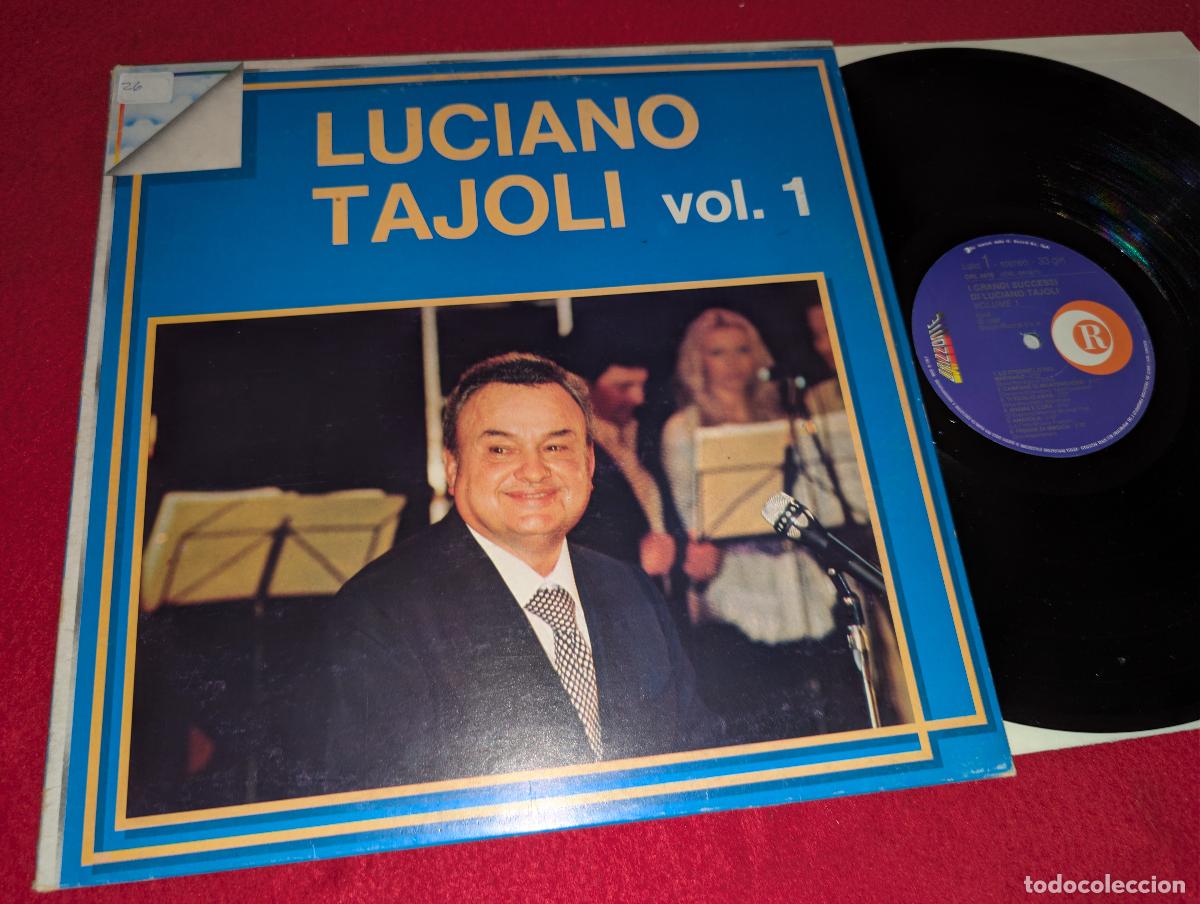 Discos de vinilo: LUCIANO TAJOLI Vol.1 LP 1980 Dischi R ITALIA ITALY