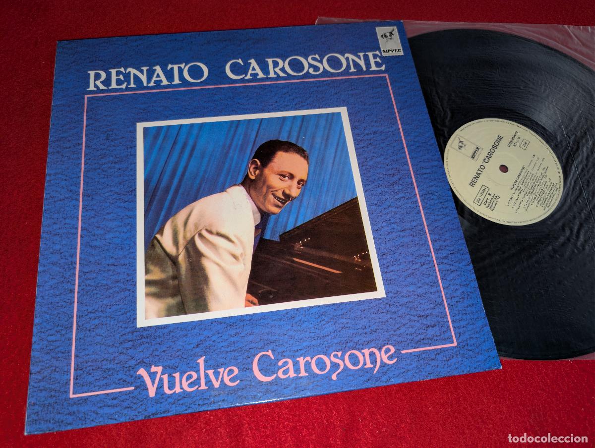 Discos de vinilo: RENATO CAROSONE Vuelve Carosone LP 1986 Nipper ESPA&Ntilde;A SPAIN