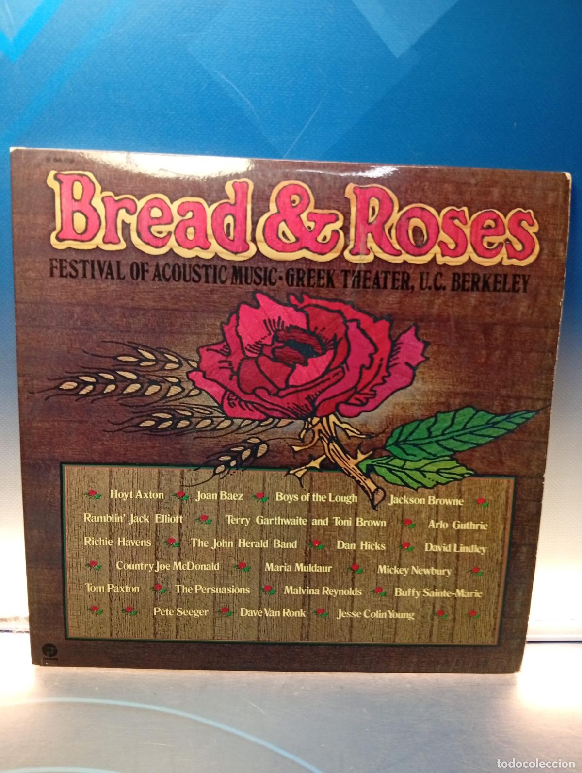 Dischi in vinile: Vinilo, Lp, Various, Bread & Roses: Festival Of Acoustic Music, 1979
