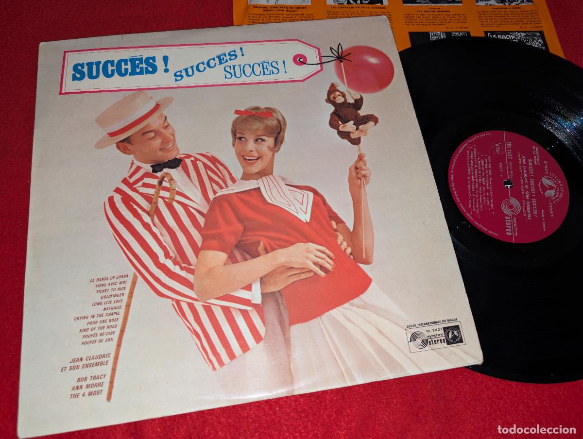 Dischi in vinile: JEAN CLAUDRIC ET SON ENSEMBLE Succes! succes! succes! LP Internationale FRANCE FRANCIA