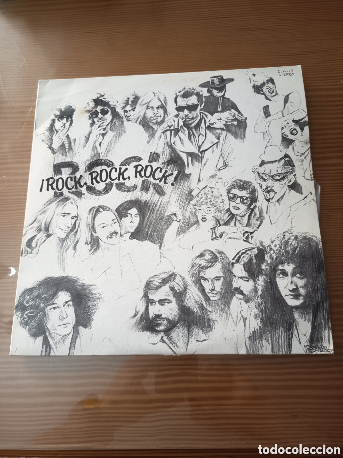 Vinyl records: Lote de 2 discos de vinilo Disco vinilo LP Promocionales ROCK ROCK ROCK ! Y ROCK & ROLL