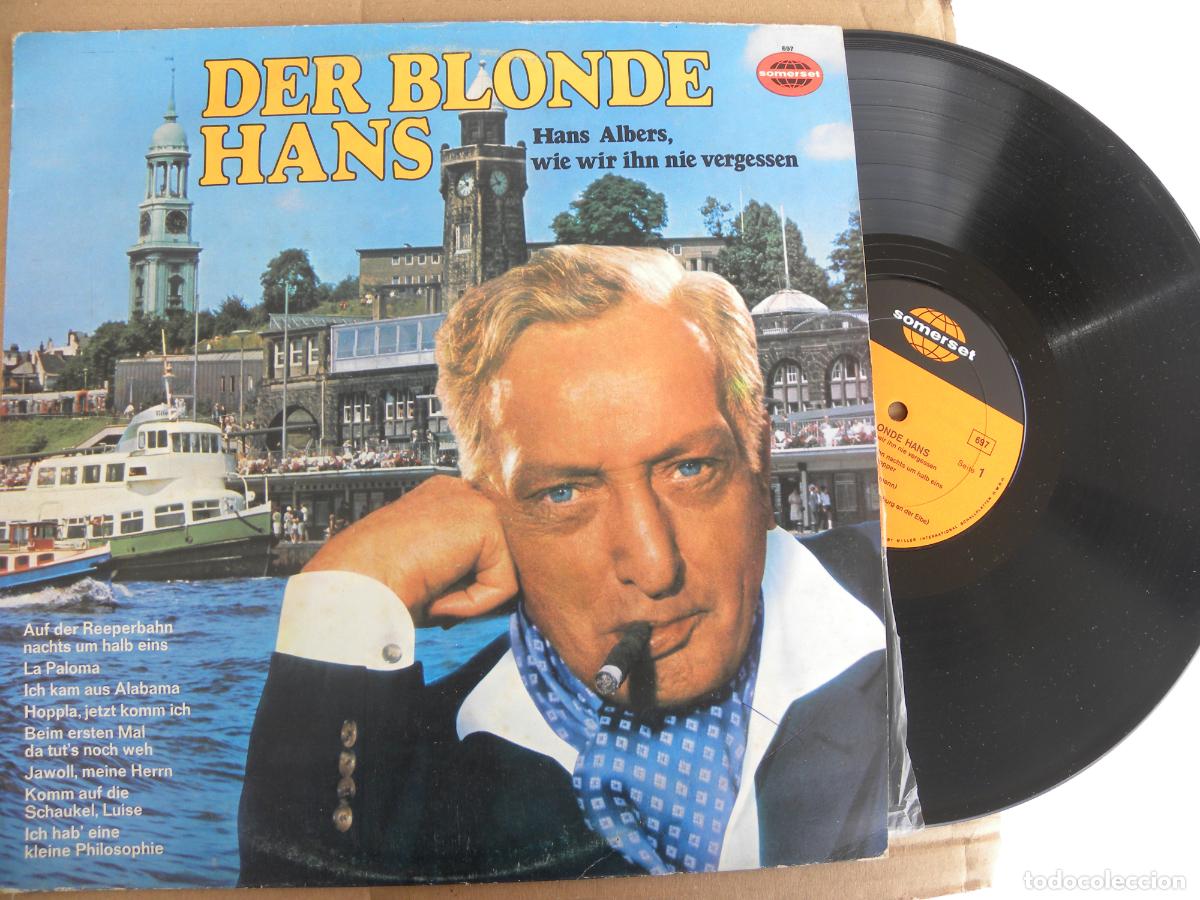 Discos de vinilo: DER BLONDE HANS -HANS ALBERS -LP -PEDIDO MINIMO 3 EUROS
