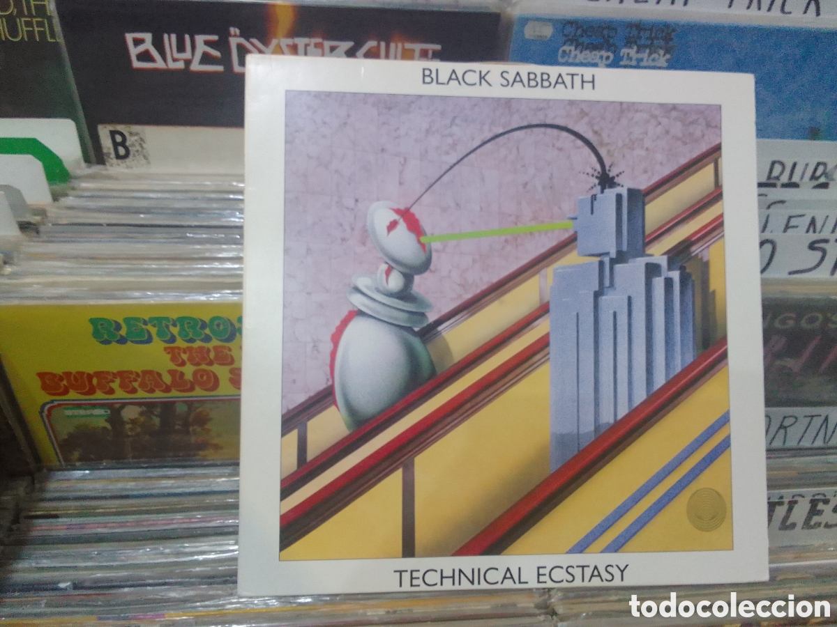 Discos de vinilo: Black Sabbath,technical ecstasy