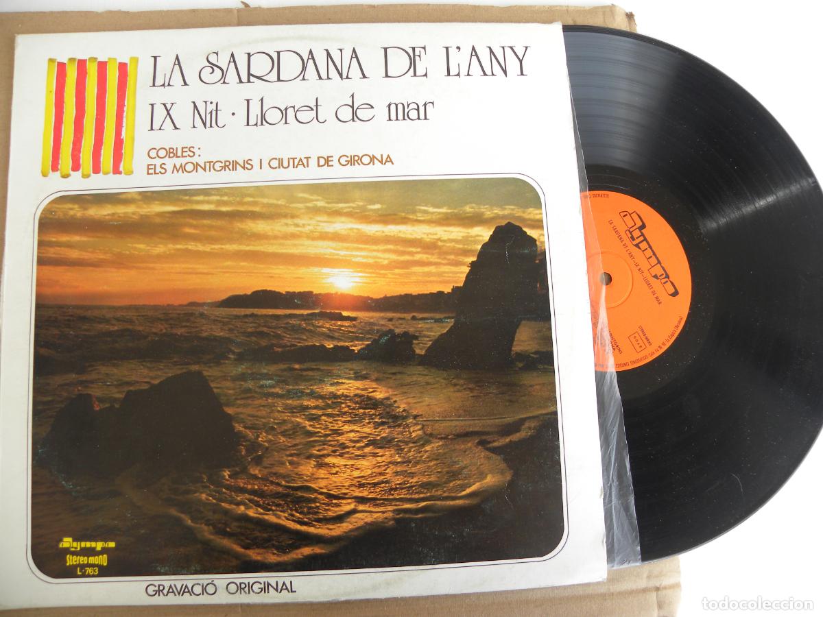 Discos de vinilo: LA SARDANA DE L'ANY IX NIT.LLORET DE MAR -LP 1980 -PEDIDO MINIMO 3 EUROS