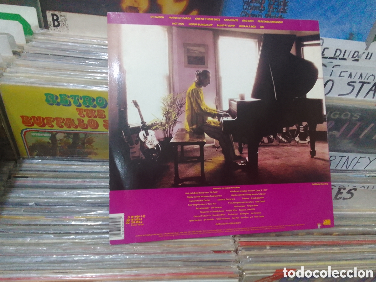 Discos de vinilo: Adri&aacute;n belew,mr.music head - Foto 2