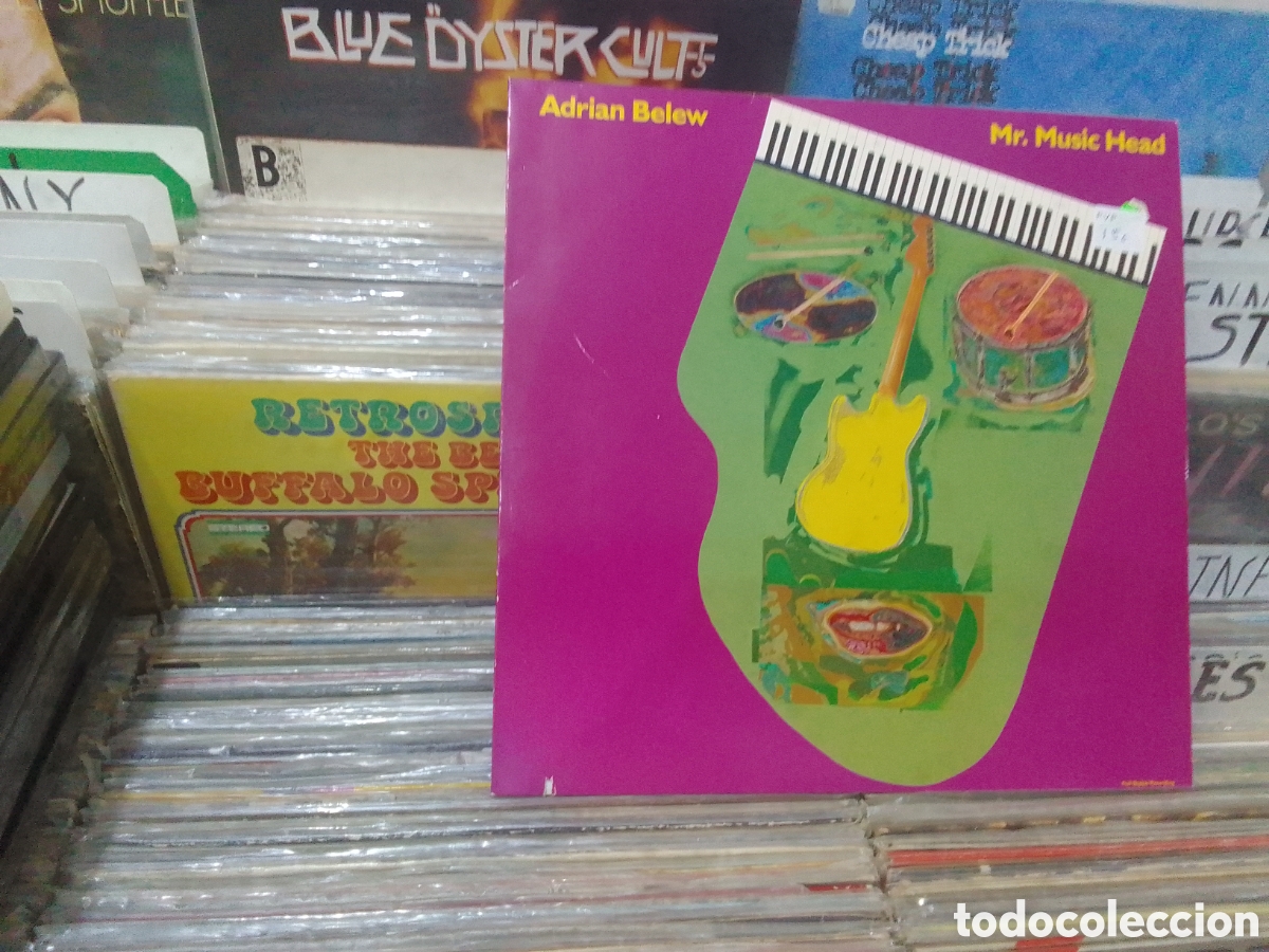 Discos de vinilo: Adri&aacute;n belew,mr.music head