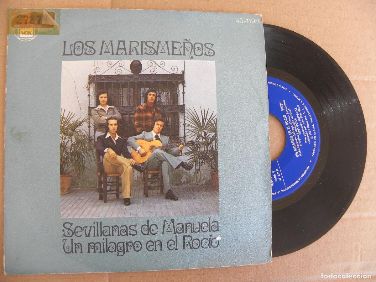 Discos de vinilo: LOS MARISME&Ntilde;OS -SEVILLANAS DE MANUEL -SINGLE 1975 -PEDIDO MINIMO 3 EUROS