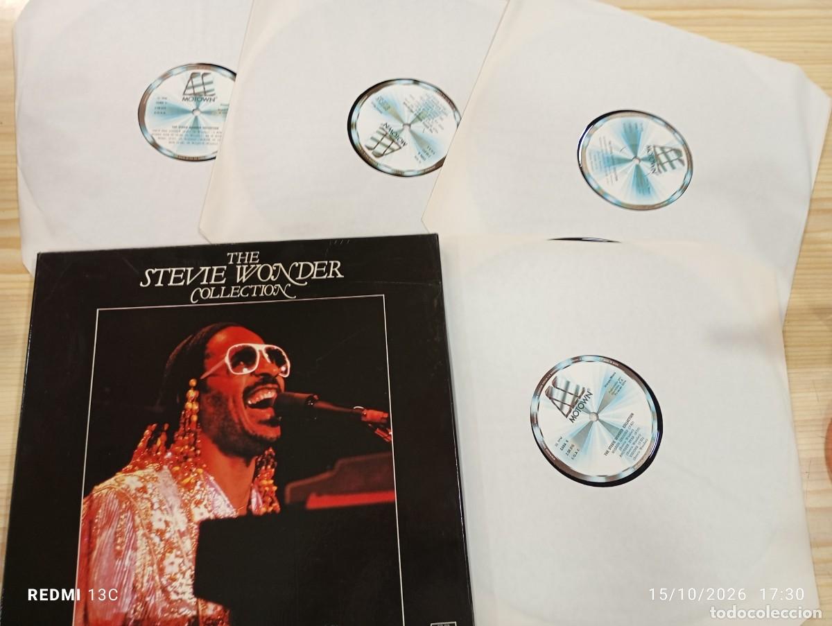 Discos de vinilo: Box Set 4 Lps - The Stevie Wonder Collection - Gran copia