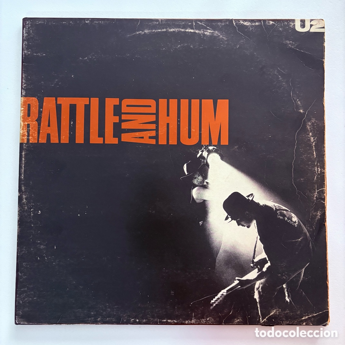 Discos de vinilo: doble lp U2 &ndash; Rattle And Hum edicion espa&ntilde;ola de 1988