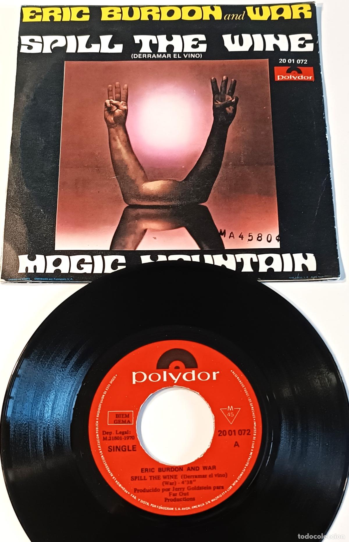 Discos de vinilo: ERIC BURDON & WAR - SPILL THE WINE POLYDOR - 1970 - Foto 2