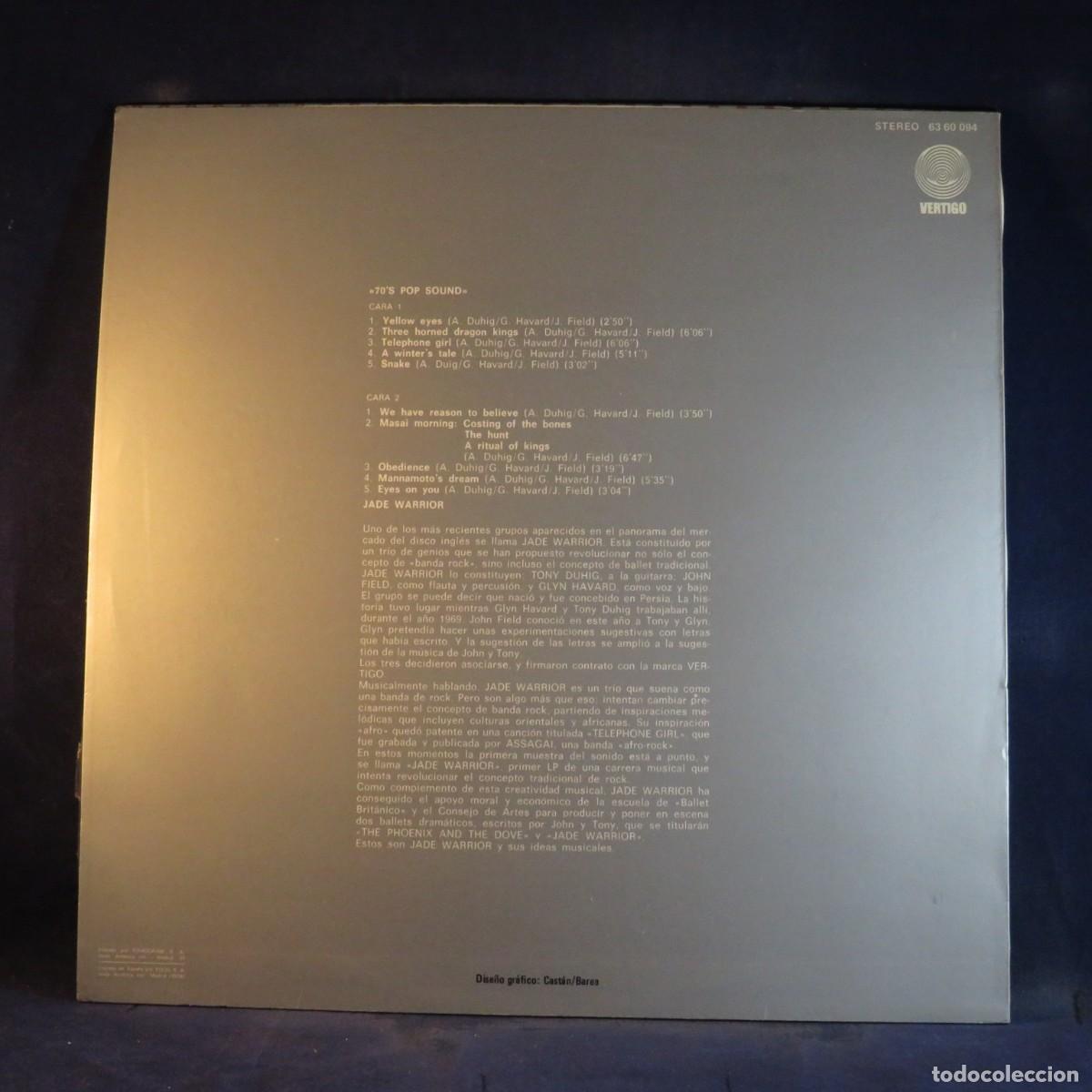 Discos de vinilo: JADE WARRIOR &ndash; 70S POP SOUND - LP - Foto 2