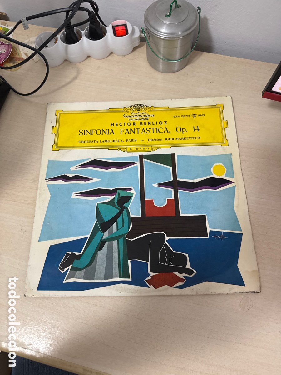 Vinyl-Schallplatten: DISCO VINILO HECTOR BERLIOZ SINFON&Iacute;A FANTASTICA OP. 14 ORQUESTA LAMOUREUX PARIS IGOR MARKEVITCH 1963