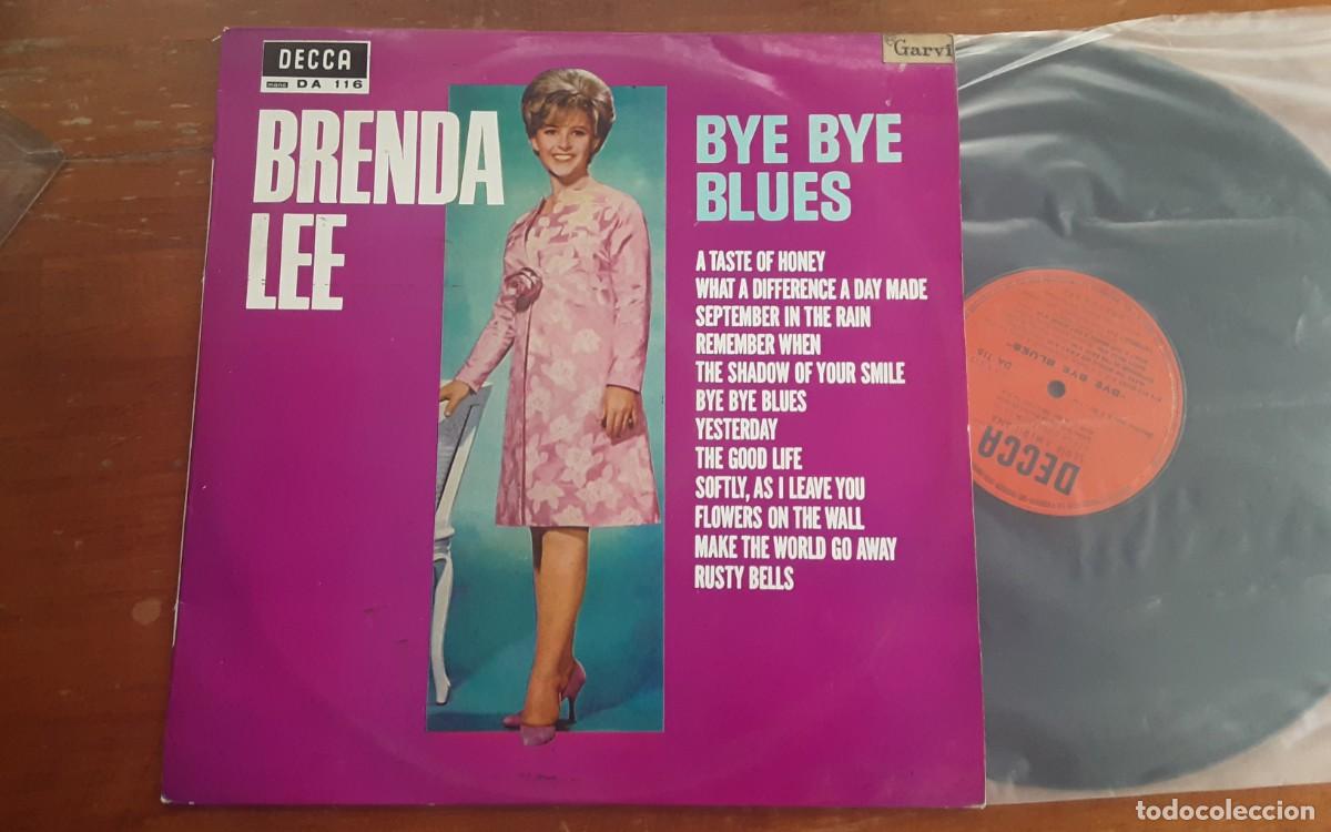 Vinyl-Schallplatten: Lp BRENDA LEE, Bye bye blues. Original espa&ntilde;ol