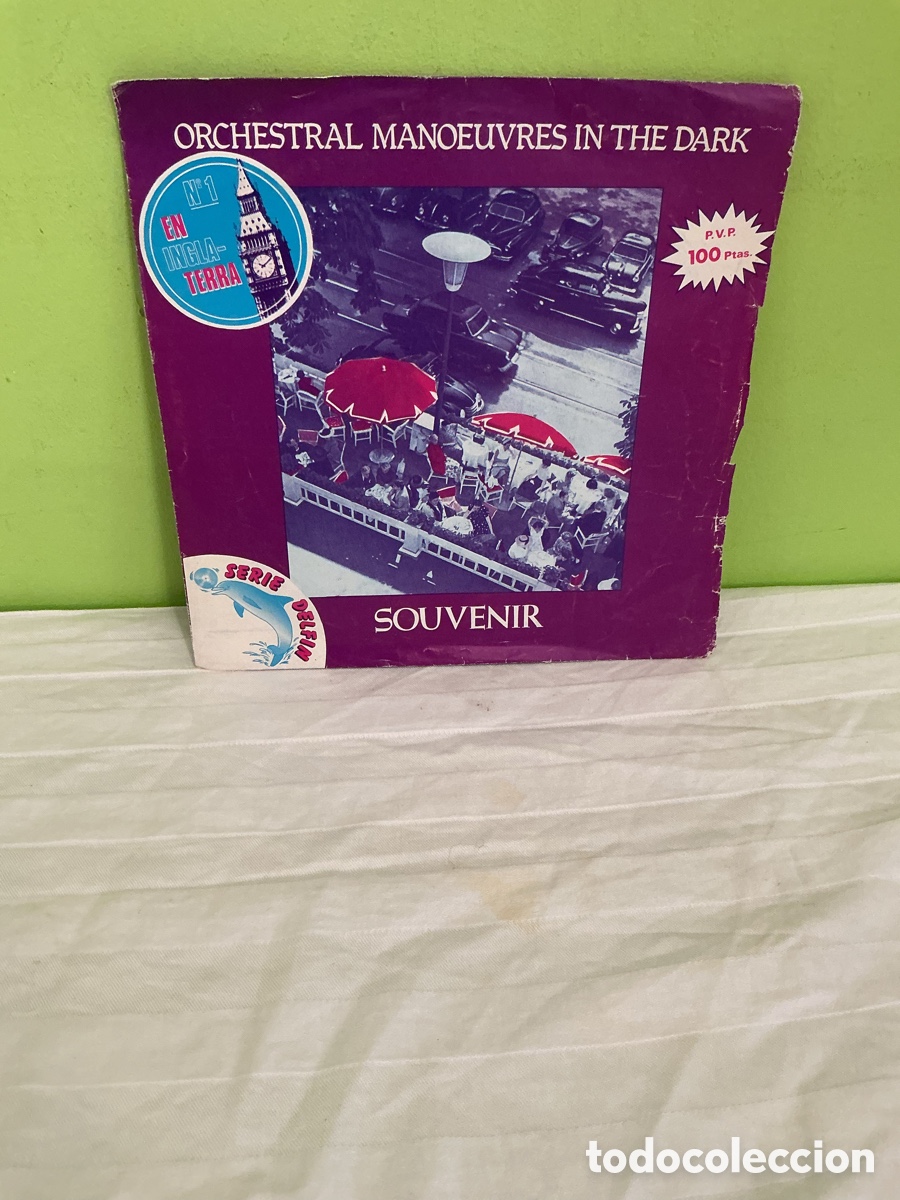 Vinyl-Schallplatten: OMD &ndash; Souvenir &ndash; Single vinilo 1981