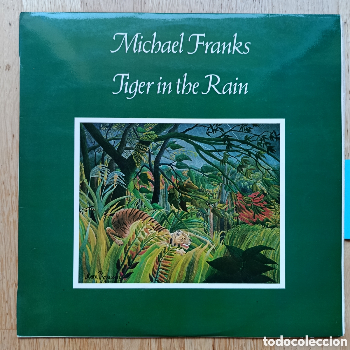 Vinyl-Schallplatten: Tiger in the rain. Michael Franks. Vinyl - LP, Album