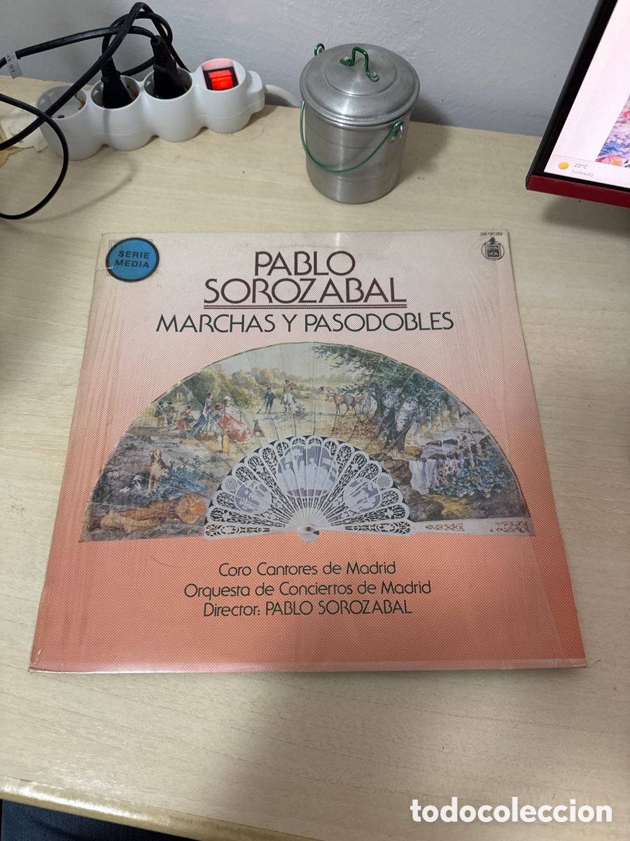 Vinyl records: DISCO VINILO PABLO SOROZABAL MARCHAS Y PASODOBLES 1984