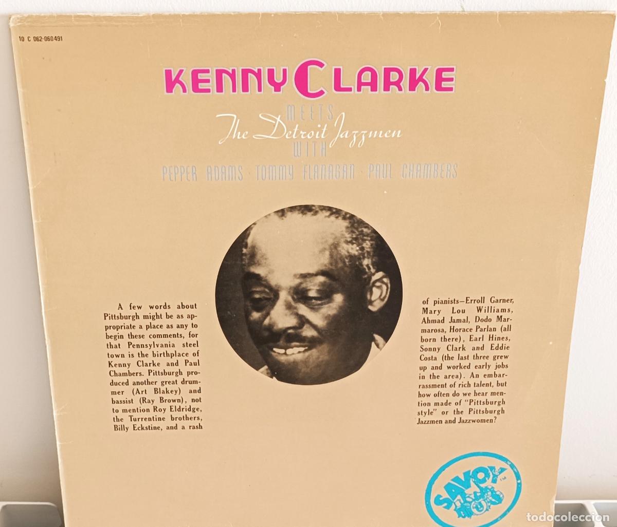Vinyl records: KENNY CLARKE - MEETS THE DETROIT JAZZMEN SAVOY - 1978
