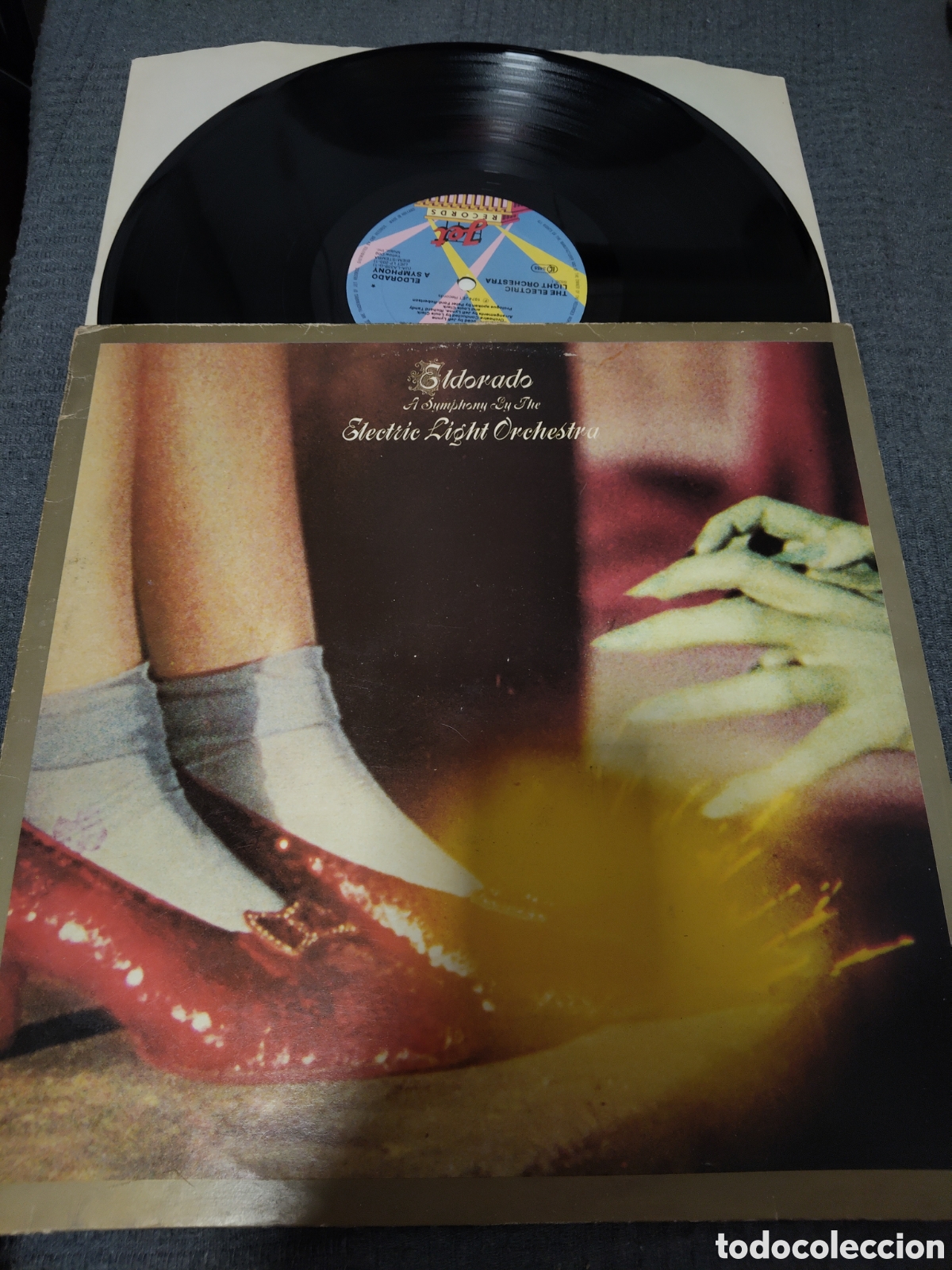 Disques de vinyle: Eldorado (A Symphony By The Electric Light Orchestra) de la banda brit&aacute;nica Electric Light Orchestra