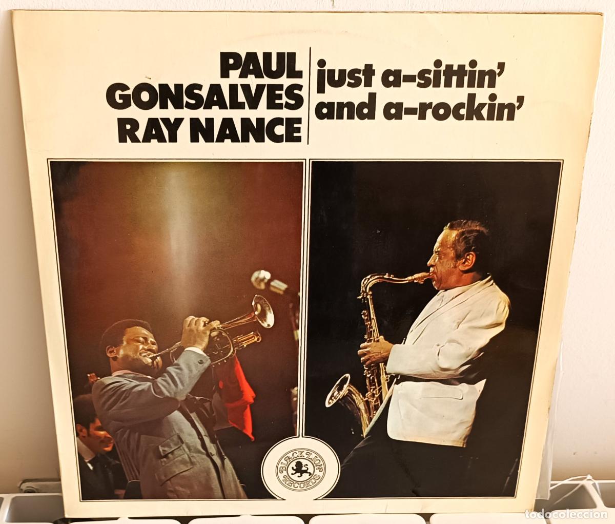 Dischi in vinile: PAUL GONSALVES, RAY NANCE - JUST A-SITTIN AND A-ROCKIN DISCOPHON - 1974
