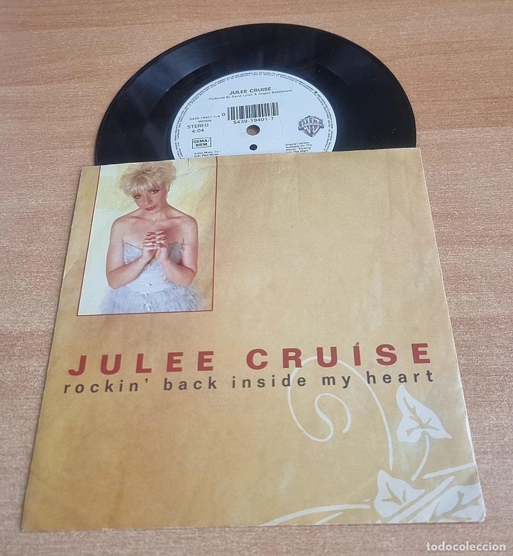 Discos de vinilo: JULEE CRUISE Rockin' back inside my heart DAVID LYNCH 7&rdquo; SINGLE VINILO 1991 ALEMANIA 2 TEMAS