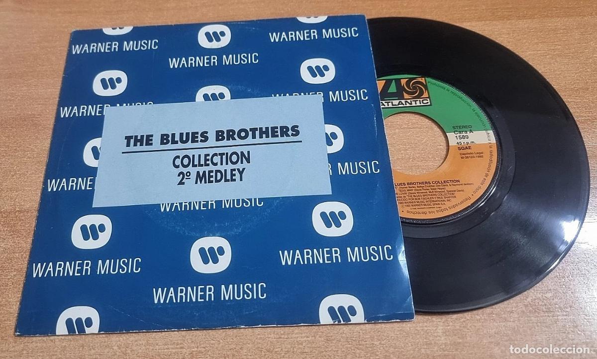 Discos de vinilo: THE BLUES BROTHERS 2&ordm; Medley 7&rdquo; SINGLE VINILO PROMO DEL A&Ntilde;O 1992 ESPA&Ntilde;A CONTIENE 2 TEMAS