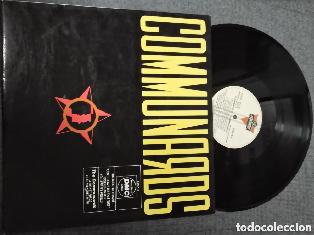 Discos de vinilo: &aacute;lbum de vinilo hom&oacute;nimo de The Communards (1986