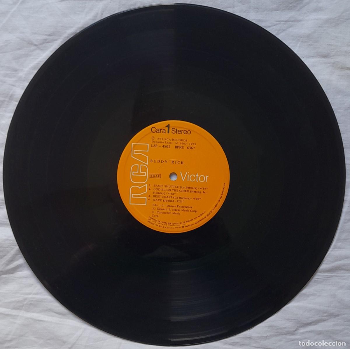 Discos de vinilo: BUDDY RICH. LP RCA 1972 - Foto 3