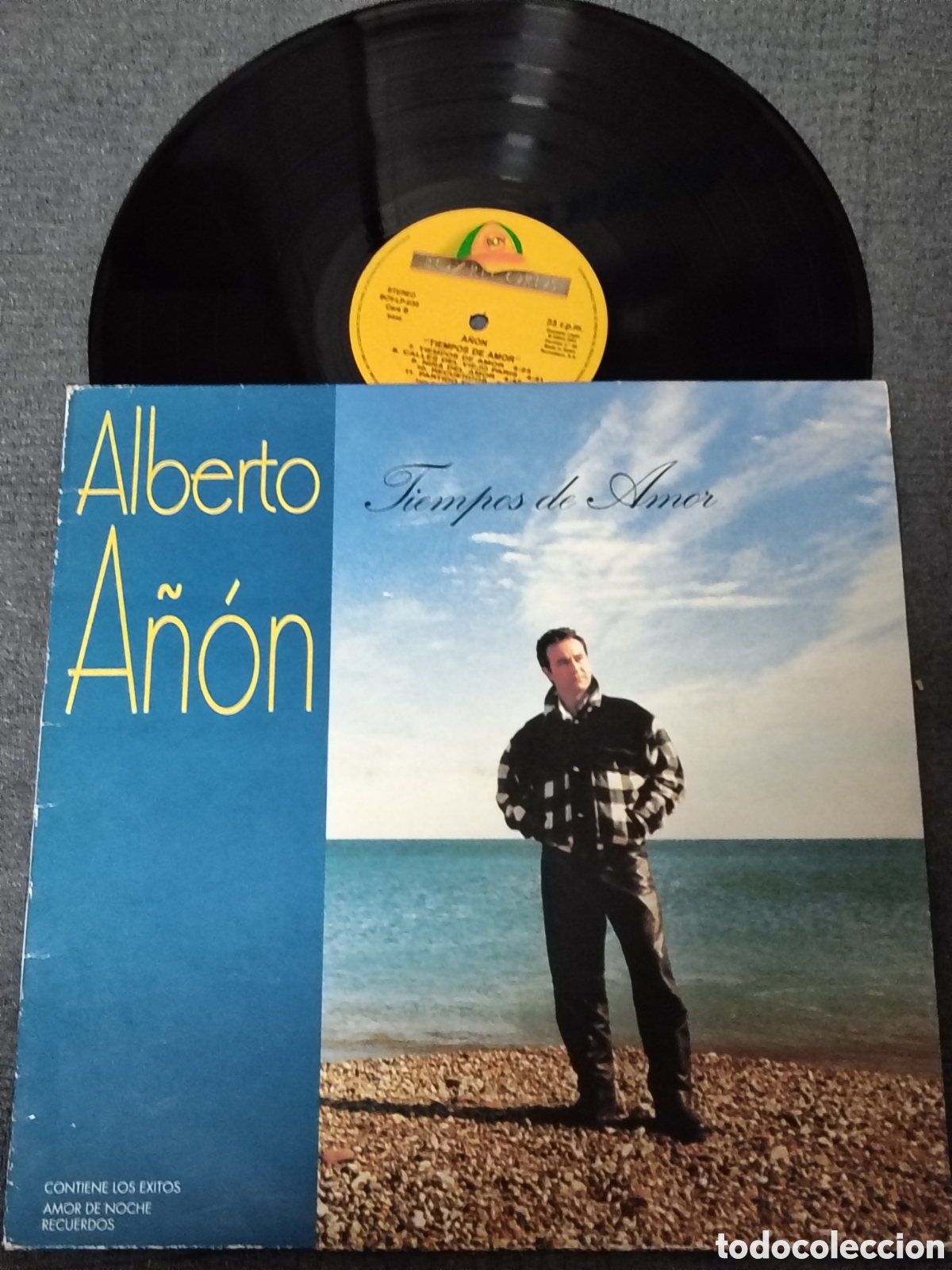 Discos de vinilo: Tiempos de Amor&rdquo; de Alberto A&ntilde;&oacute;n (editado en 1994