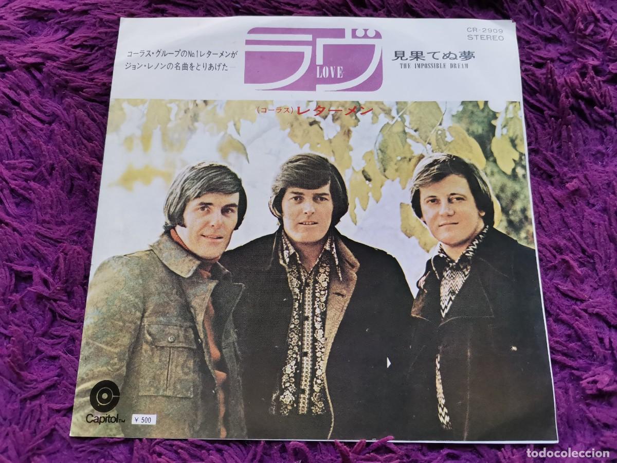 Discos de vinilo: The Lettermen &ndash; Love Vinilo 7&rdquo; Single 1971 Japan CR-2909