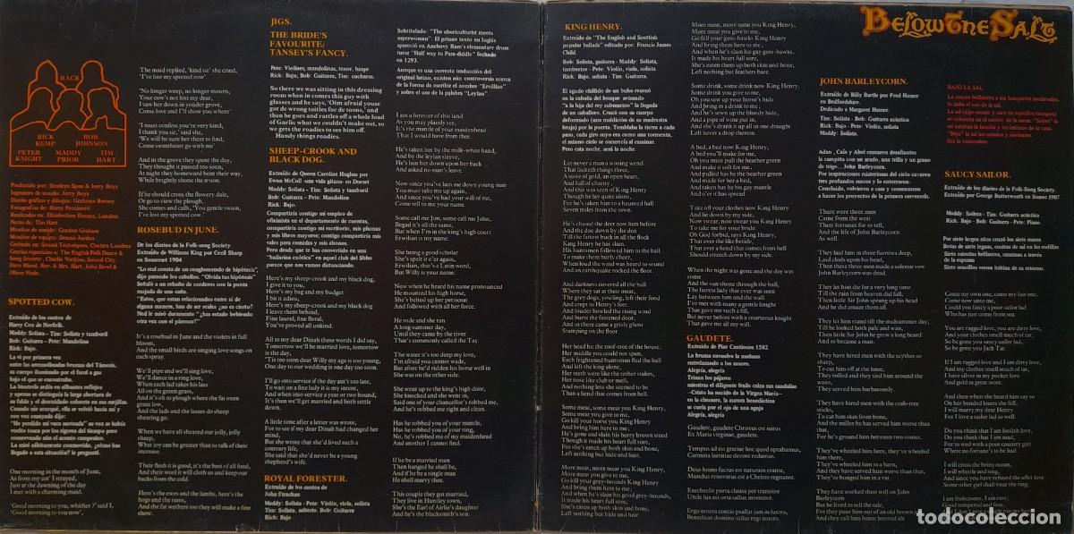 Discos de vinilo: STEELEYE SPAN. Below the salt. LP Chrysalis 1972 - Foto 4